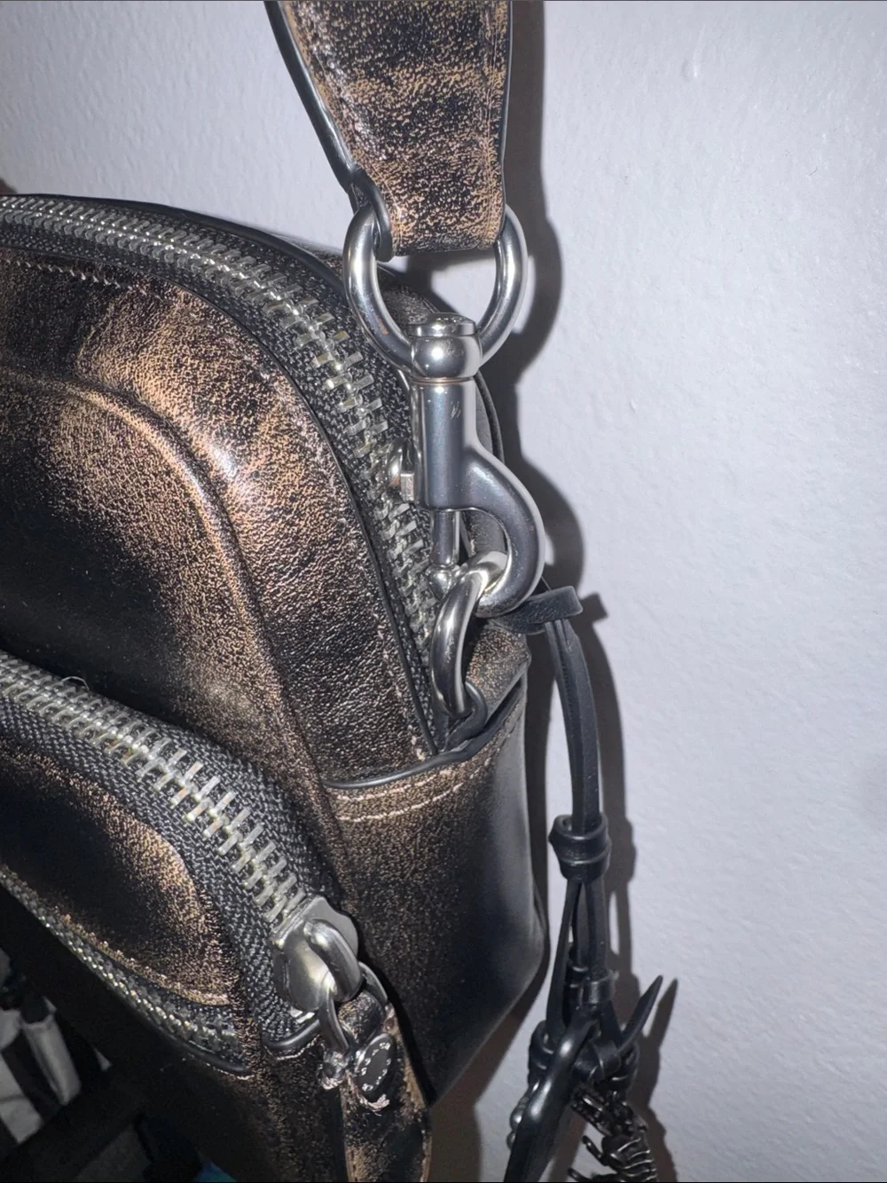 Coach Dakota loved leather-like new
